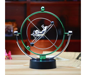 Bola de Pendulio Newton Equilibrio Perpetuo en Rotación Juguete de Física para Decoración del Hogar