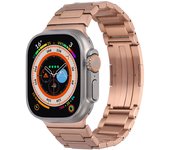Suitable for Apple H-shaped buckle, precision iwatch S9 8 7 SE 6 metal steel strap, watch strap Ultra