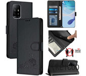 Para Oppo A15 A15 F19 F19s A35 A74 A95 Reno6 Lite 4G 2021 Enchufe De Tarjeta Solapa Antipolvo Carcasa De Billetera