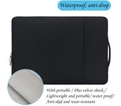 13.3"Laptop Sleeve Case for MacBook M2 M1 Air13.6 Air13.3 MacBook Pro13 14 15 16 with Handle Pocket Briefcase Waterproof HandBag