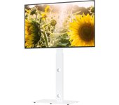 Soporte TV Pie para Pantallas de 30-70 Pulgadas de Curvos Planos Plasma OLED LCD LED hasta 40 kg, Soporte Suelo TV Altura Ajustable, VESA Máx 600x400 mm