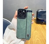 iPhone 15ProMax 14Pro 13 12Pro Cloth Phone Case + Wristband Design Anti-Sweat For iPhone15Pro