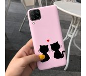 For Huawei P40 lite Case Lovely Heart Soft TPU Protective Back Cover for Huawei P40 Lite E P40LiteE P40Lite JNY-L21A Phone Cases