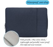 13.3"Laptop Sleeve Case for MacBook M2 M1 Air13.6 Air13.3 MacBook Pro13 14 15 16 with Handle Pocket Briefcase Waterproof HandBag