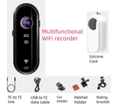 1080P HD Mini Pocket Action Camera Wifi AP Remote View for Travel Motorcycle Bicycle Driver Video Recorder Ride Sports Cameras