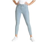 Zip Front Jeans - Pantalones vaqueros Levis para mujer con cremallera frontal