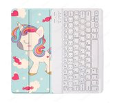 PU Leather Magnetic Stand Cover for Xiaomi Redmi Pad SE 11 inch 2023 Spanish Tablet Keyboard