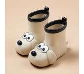 Bebé zapatos de agua antideslizante impermeable tubo medio zapatos de lluvia de los niños botas de lluvia de los niños