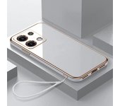 For Redmi Note 13 4G Case Redmi Note 13 PRO 5G 4G Cover Note 13 Pro+ Plus Luxury Square Plating Phone Case Shockproof Back Cover