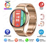 Female Reloj inteligente Bluetoothcalling, IP68, NFC, heart rateblood oxygensleep monitoring, GPS, best gift for women2024New