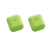 2Pcs Portable Plastic Dopamine Storage Box Cute Small Lipstick Storage Box Sealed Lightweight Pill Box for Home