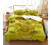 Van Gogh Bedding Set Single Twin Full Queen King Size Bed Set Aldult Kid Bedroom Duvetcover Sets 3D retro classic bed sheet set
