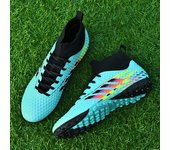 Botas de campo de fútbol para hombre, zapatos de fútbol de caña baja, botas de fútbol profesionales, tacos ultraligeros para ext