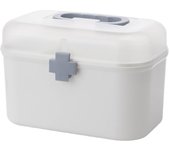 Multi-layer Large Pill Box Large Capacity Waterproof Medicine Storage Box White Domestic Medicine Box Medicine Cabinet