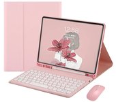 Tablet Keyboard for Samsung Galaxy Tab A9+ A9 Plus 11 inch SM-X210 X216 X218,Spanish Keyboard,Case with Pencil Holder