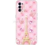 For OPPO Reno 4 Case Reno4 5G Cover Slim Silicone Bumper Patterns Soft Phone Case For OPPO Reno 4 2021 CPH2091 CPH2113 Back Bags