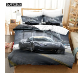 Car, Racing Car Bedding Set Duvet Cover Set 3d Bedding Digital Printing Bed Linen Queen Size Bedding Set Fashion Design