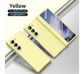 Matte Plastic For Samsung Galaxy Z Fold 6 Case Removable Pen Slot Hinge Protective Film Screen Cover
