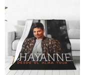 Throw Blanket Chayanne Puerto Rican Latin Singer Micro Fleece Blanket Four Size Cartoon Comfortable For Room AntiPilling Blanket