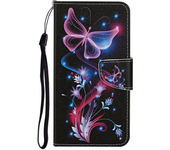 For Oppo A74 A54 F1s A59 5G Color Cartoon Dragonfly Flower Body Protection Shell Mobile Armor