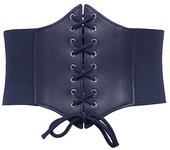 Medieval Wide Leather Armor Men and Women, Steampunk Waist Costume Accessory, Antique Viking Knight Belt for Cosplay