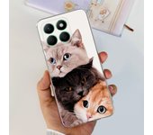 For Honor X8b Honor X7b Case LLY-LX1 CLK-LX1 Soft TPU Slim TPU Jelly Women Fashion Cute Animals Bumper Fundas HonorX7B HonorX8b