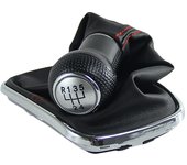 22mm Car Styling Gear Shift Knob Lever Shifter Stick Gaiter Boot Case For Volkswagen VW 1999 2000 2001 2002 2003 2004 2005 Golf 4 MK4 GTI R32 Bora Jetta