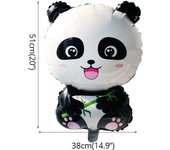 SSITO Globos desechables with temática de Panda, decoraciones para Tartas, suministros para Fiestas de niños