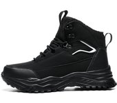 Botas De Nieve Para Hombres Invierno Impermeables Cuero Suela De Goma Talla 39-48 Mocasines Calientes Para Exteriores Senderismo Trabajo Botas De Hombre