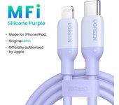 【Apple MFi Certified】UGREEN PD 20W Type C to Lightning Cable MFi Certified Fast Charging for iPhone XR 15 14 Mini Pro Max iPhone Pro Max SE X XS XR Plus AirPods Pro for Macbook USB Cord, Blue