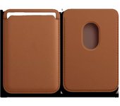 For APPLE MagSafe Wallet For iPhone 15 13 12 14 Pro Max Magnetic Leather Card Holder For Samsung S22 S23 Ultra Phone Accessories
