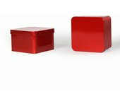 Mini Metal Storage Box Square Iron Tin Boxes Candy Chocolate Gift Boxes Tea Cans Soap Small Things Sundries Packaing Box