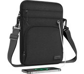 MoKo 9-11 Inch Tablet Sleeve Bag For iPad Air 5 10.9" 2022,iPad 9/8/7th,iPad 10th 10.9,iPad Pro 11 Bag with Shoulder Headphone