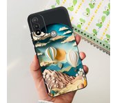 For Motorola Moto E20 E30 E40 Phone Case Soft TPU Silicone Fundas Dragon Marble Luxury Girly Painting Capa For Motorola E40 4G