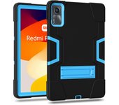Funda Armor para Xiaomi Redmi Pad SE 2023, carcasa de 11 pulgadas a prueba de golpes, segura para niños, soporte híbrido de sili