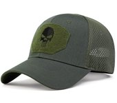 Baseball net cap, shade Velcro cap.
