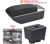 Polo Armrest For VW POLO 5 6R Vento 2002-2009 Storage Box Car Accessories Simple installation