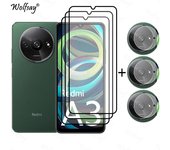 Full Cover Glue Tempered Glass For Xiaomi Redmi A3 Screen Protector For Redmi A3 A 3 Camera Glass For Redmi A3 Glass 6.71 inch