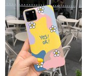 For Realme C11 C21 C31 Case Grid Pattern Matte Soft TPU Silicone Phone Case Coque Fundas For Realme C11 2021 RMX3231 Candy Capa