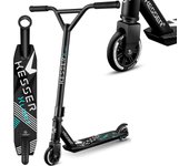 Scooter Funscooter Stuntscooter X-Limit, conducción de 360° con cojinetes de Bolas ABEC 9, Ruedas de PU de 100 mm, Patinete Robusto, Patinete de Ciudad, Patinete de Trucos para niños y Adulto