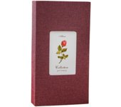 Slip-in Style Linen Photo Album 300 Sheets Fabric Cover Souvenir Photos Books 6-Inch Window Design Picture Albums Family