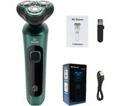 4 in 1 Electric Shaver Body Washable Rechargeable Electric Beard Trimmer Shaving hine For Men Beard Razor Fast Charging