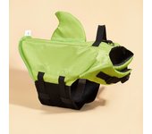 Chaleco salvavidas en forma de tiburón para perros pequeños y medianos