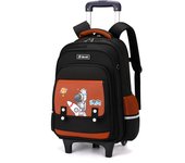 Mochila con ruedas para niños Escuela primaria niño maleta con ruedas mochila Escalada impermeable