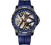 AILANG-reloj mecánico automático de lujo para hombre, cronógrafo de marca de alta gama, resistente al agua, orologio automático