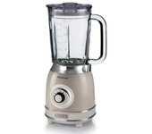 Batidora Vaso - Ariete 583/03, 1000W, Vintage Beige Cristal