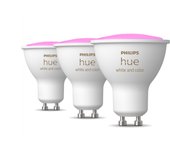 Philips Hue White & Color Ambiance GU10 - foco inteligente - (paquete de 3)