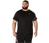 Camiseta de running asics asics icon ss top hombre negro