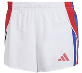 Pantalones de running adidas adizero r shr hombre blanco