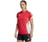Camiseta de fútbol adidas tiro25c tr mujer rubpur/tegrfo